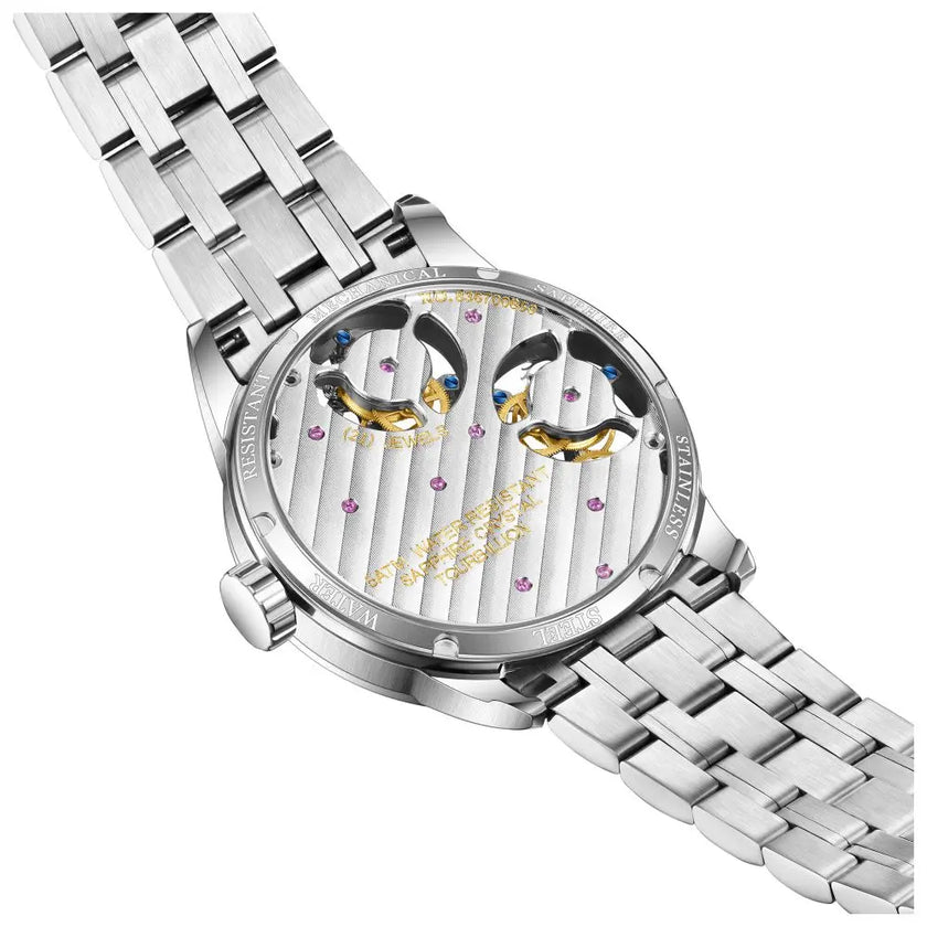 AESOP Double Tourbillon Movement Men's Mechanical Watches For Men Male Skeleton Wristwatch Luxury Sapphire Mirror Official Store