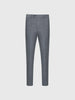 100% Wool High Quality Men Suits Pant Plus Size 42 Deep Grey Wedding Groom Business Man Casual Wear Slim Style 2021 Autumn Wear
