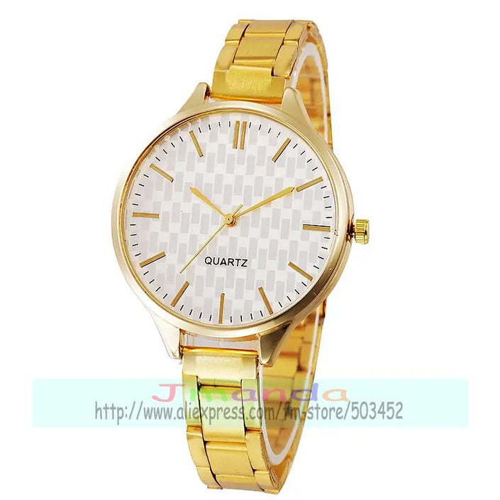 100pcs/lot fashion mini belt geneva alloy watch wrap quartz casual elegance wrist watch for woman lady girl wholesale