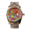 36mm Women's luxury Watch - Stainless Steel Chronograph Mechanical Watch, as Good as the Elegant ladies，Wmen's Fashion