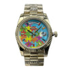 36mm Women's luxury Watch - Stainless Steel Chronograph Mechanical Watch, as Good as the Elegant ladies，Wmen's Fashion