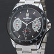 50pcs/lot winner-D164 stainless steel mechanical watch skeleton winner watch hollow out men watch wholesale winner watch