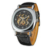 50pcs/lot winner-D271 hot seller square dial skeleton winner watch fashion mechanical watch hollow out winner watch