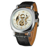 50pcs/lot winner-D271 hot seller square dial skeleton winner watch fashion mechanical watch hollow out winner watch
