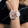 AGELOCER Women's Top Brand Square Mechanical Casual Fashion Dress Analog Ladies Luxury Watch Elegant Christmas Valentine