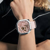 AGELOCER Women's Top Brand Square Mechanical Casual Fashion Dress Analog Ladies Luxury Watch Elegant Christmas Valentine