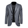 Autumn Men Suit Brand New Men's Blazer Luxury Wool  Men Classic Business Suits Jacket Male Luxurious Slim Blazers