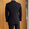 Business Mens Formal Dress Suit Jacket Black Slim Fit British Style Office Man Blazer Top Single Button Wedding Blazers Coat Men