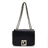 CH Classic Solid Color Design Exquisite Elegant Bright Women's Crossbody Bag 2024 New Leather Women's Commuter Banquet Bag