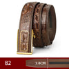 Crocodile belt men boys genuine leather automatic buckle high-end business leisure tide