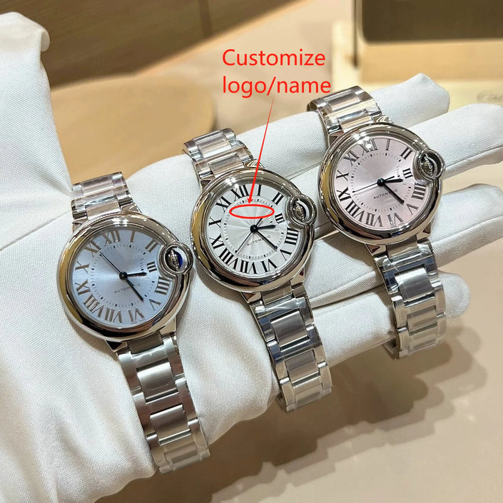 Customize Luxury Watch for Woman Leather belt Steel Quartz Ladies Watch High Quality Women's Watches Elegant Female Clock