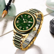 Diella Men Jade Watch Fashion Automatic Mechanical Sapphire Waterproof Luminous Watches Top Brand Genuine Jade Gold Watch
