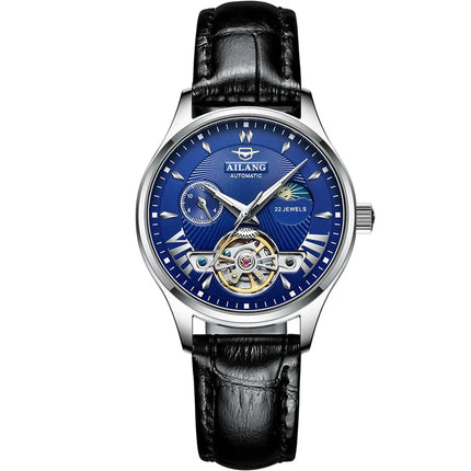 Dropshipping 2024 Automatic Mechanical Women's Watch Luxury Waterproof Ladies Skeleton Tourbillon Wristwatches Relogio Feminino