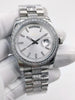 Elegant 36mm Watch for Ladies Diamond Case Strap Mechanical Movement Dual Calendar Ultimate Timepiece Accessory