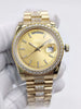 Elegant 36mm Watch for Ladies Diamond Case Strap Mechanical Movement Dual Calendar Ultimate Timepiece Accessory