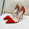 European and American style luxury new pointed single shoe nightclub sexy temperament French work shoes Women's high heels women