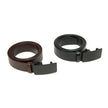 FAJARINA New Arrived Top Quality Cow Genuine Formal Automatic Buckle Men 3.5cm Width Men's Solid Cowskin Leather Belts Styles