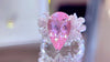HN Morganite Ring 4.68ct Fine Jewelry 18K Gold 100% Natural Pink Beryl Heliodor Morganite Jewellery for women Fine Ring