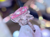 HN Morganite Ring 4.68ct Fine Jewelry 18K Gold 100% Natural Pink Beryl Heliodor Morganite Jewellery for women Fine Ring