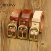 Handmade Belt Buckles for Men Thick Natural Vegetable Tanned Leather Leather Pin Buckle Mens Waist Belt Men's Belt Gifts for Men