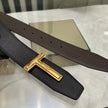 High Quality Designer Belts Men Fashion T Letter Luxury Famous Genuine Leather Belt Jeans Formal Cowskin Black Waist Strap 3.8cm