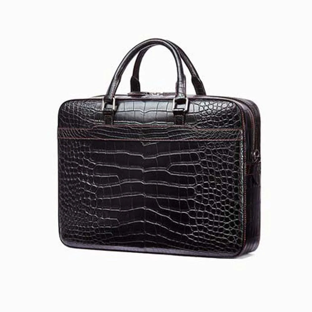 KEXIMA gete americas  alligator Men bags  handbag  men briefcase  business large capacity    Single shoulder bag crocodile bag