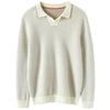 Men Design Fashion Sweater Winter Warm Luxury 100% Cashmere Pullover Men  High Street  Turn-down Collar  Computer Knitted