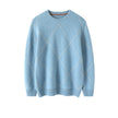 Men Design Fashion Sweater  Winter Warm Luxury 100% Cashmere Smart Casual  Computer Knitted  O-Neck  Man Clothes