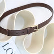 Men's and women's models, retro and old hardware, gold and silver, soft calfskin belt, belt