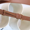 Men's and women's models, retro and old hardware, gold and silver, soft calfskin belt, belt