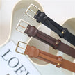 Men's and women's models, retro and old hardware, gold and silver, soft calfskin belt, belt