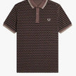 Men's new summer breathable lapel POLO casual T-shirt printed polo shirt