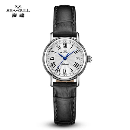 New 2024 Seagull Watch Retro Elegant Rome Women's Watch 27MM Small Dial Belt Ladies Mechanical Wristwatch reloj hombre 1046L
