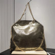 Stella New Women's Bag McCartney PVC Fabric Chain Bag European and American Fashion One Shoulder Oblique Straddle Handheld Tote