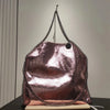 Stella New Women's Bag McCartney PVC Fabric Chain Bag European and American Fashion One Shoulder Oblique Straddle Handheld Tote