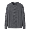 Winter Men Sweater 100% Cashmere Warm Pullover Thick Men Clothing  Smart Casual  Business O-Neck  Computer Knitted