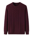 Winter Men Sweater 100% Cashmere Warm Pullover Thick Men Clothing  Smart Casual  Business O-Neck  Computer Knitted