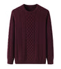 Winter Men Sweater 100% Cashmere Warm Pullover Thick Men Clothing  Smart Casual  Business O-Neck  Computer Knitted