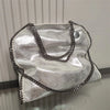 Stella New Women's Bag McCartney PVC Fabric Chain Bag European and American Fashion One Shoulder Oblique Straddle Handheld Tote