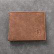 Light Face Soft Leather Mens Horizontal Multifunctional Walle Mens Short Wallet Fashion
