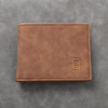 Light Face Soft Leather Mens Horizontal Multifunctional Walle Mens Short Wallet Fashion
