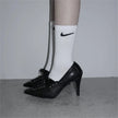 Strappy Silver Elegant High Heels Elegant Retro Design Pointed Toe Pumps Women Stiletto Sandals Sandalias Mujer Verano