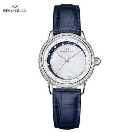 Seagull Womens Watches Top Brand Luxury Waterproof Watch Fashion Ladies Stainless Steel Wristwatch Casual Clock Reloj Mujer 1132