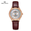 Seagull watch ladies mechanical watch automatic mechanical watch fashion diamond watch retro belt watch master series 1103L