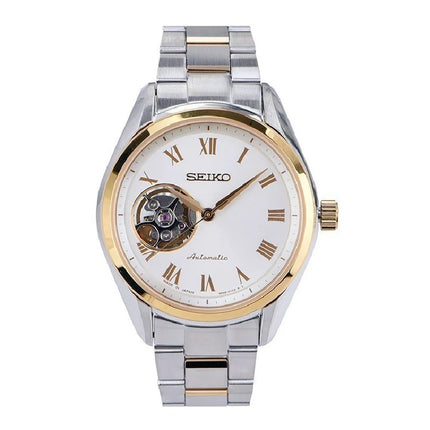 Seiko Ladies Automatic Mechanical Watch Presage Series Japanese Original Leisure Watch 10 Bar Waterproof Multi-functional Watch
