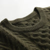 Winter Men Sweater 100% Cashmere Warm Pullover Thick Men Clothing  Smart Casual  Business O-Neck  Computer Knitted