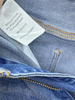 Women's Casual Jeans Cotton Stretch Small Pants full-Length Denim Trousers High Quality 24