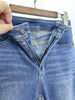 Women's Casual Jeans Cotton Stretch Small Pants full-Length Denim Trousers High Quality 24