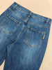 Women's High-Waisted Jeans, New Fashion, Straight Leg Pants, Female Clothing, 2024 B * C