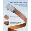 Zitahli Belt Men, Ratchet Belt Dress with 1 3/8